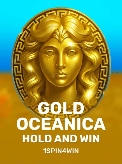 Gold Oceanica Hold And Win game tile